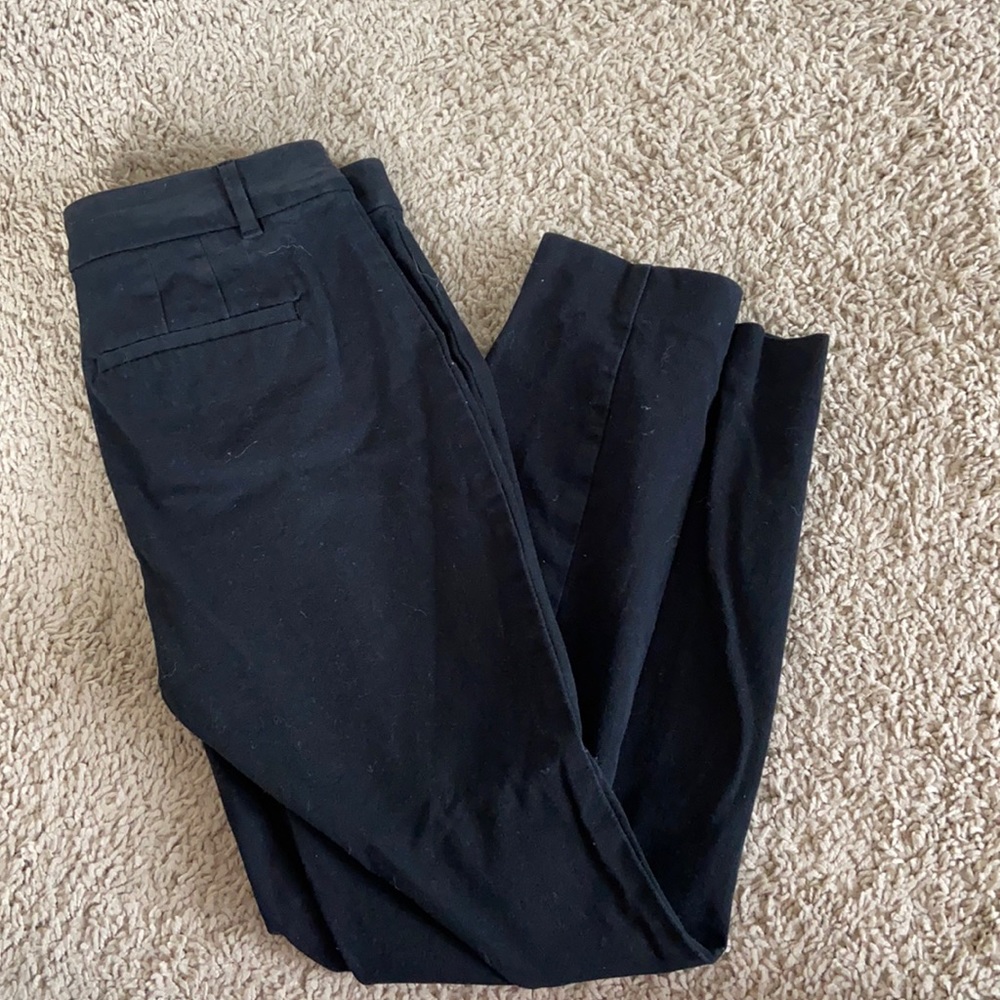 Black Gap Curvy Skinny Ankle Pants